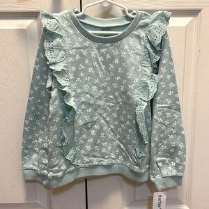 girls light weight crewneck